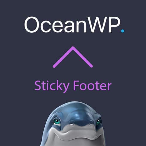 افزونه وردپرس استیکی فوتر | OceanWP Sticky Footer