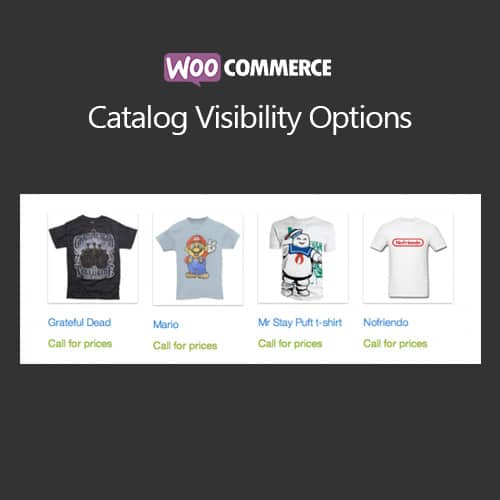 افزونه کاتالوگ ووکامرس WooCommerce Catalog Visibility Options