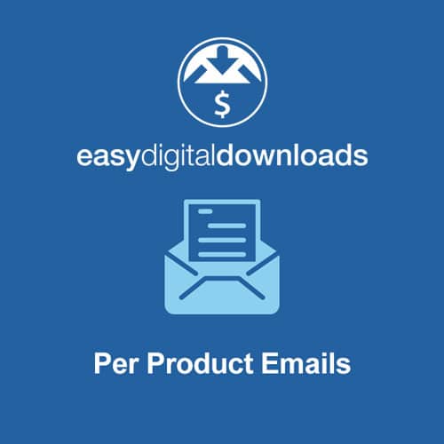 افزونه ارسال ایمیل برای محصولات | EDD Per Product Emails