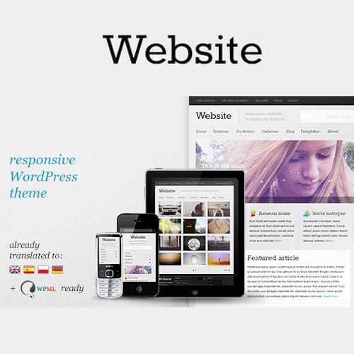 قالب وردپرس واکنشگرا وبسایت | Website