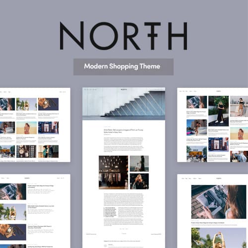قالب ریسپانسیو ووکامرس | North