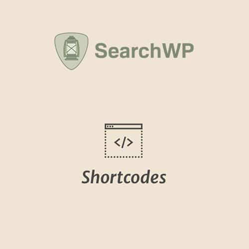 افزونه وردپرس شورتکد از SearchWP