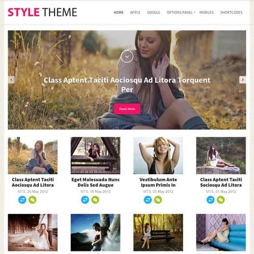 قالب وردپرس استایل | MyThemeShop Style