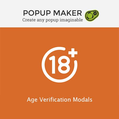 افزونه ماژول های تایید سن | Popup Maker – Age Verification Modals
