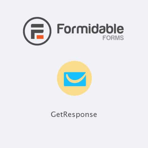 افزونه وردپرس دریافت پاسخ | Formidable Forms – GetResponse