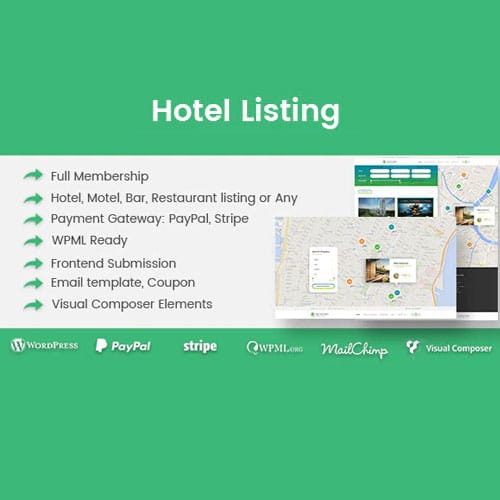 افزونه دایرکتوری و لیست هتل وردپرس | Hotel Listing