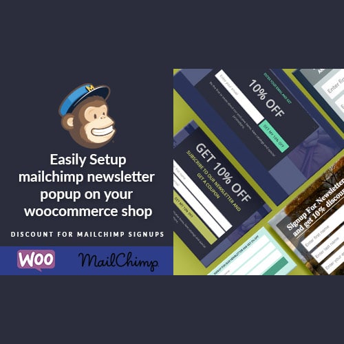 افزونه افزونه ووکامرس اهدای کوپن تخفیف | Mailchimp Discount