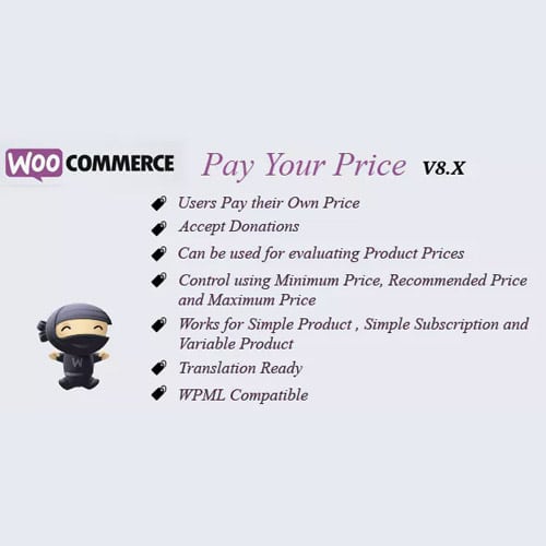 افزونه پرداخت قیمت شما | Pay Your Price