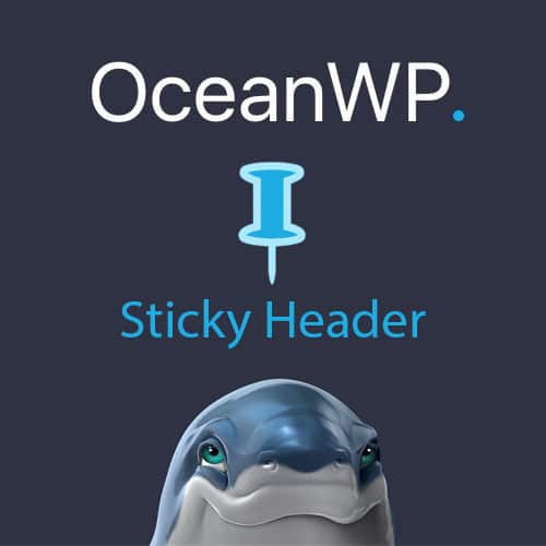 افزونه سربرگ چسبنده وردپرس | OceanWP Sticky Header