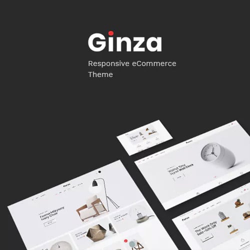 پوسته ووکامرس مبلمان | Ginza