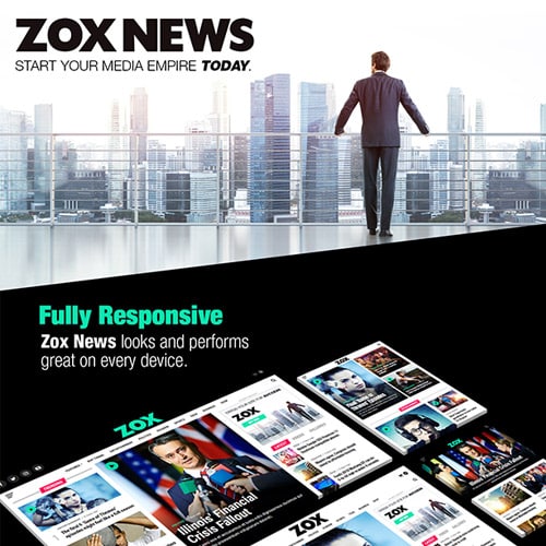 قالب خبری زوکس نیوز | Zox News