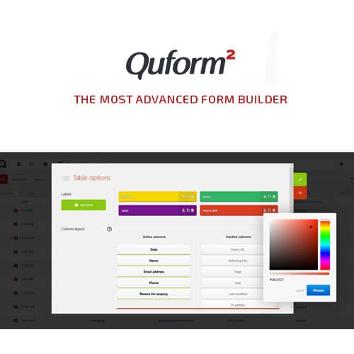 افزونه فرم ساز پیشرفته وردپرس | Quform – WordPress Form Builder