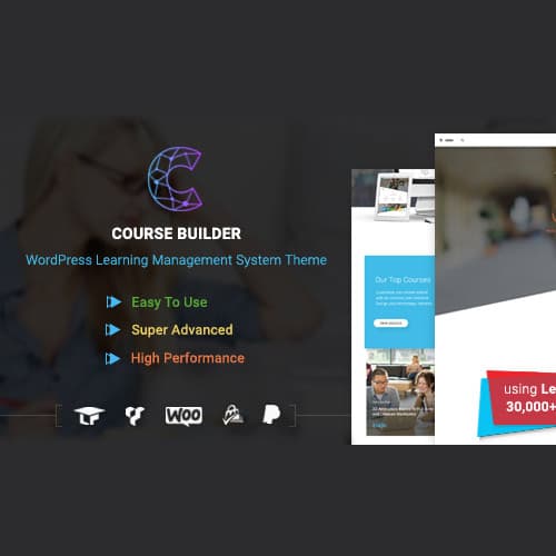 قالب وردپرس ال ام اس برای دوره های آموزشی آنلاین Online Courses