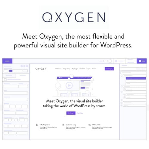 افزونه وبسایت ساز ظاهری اکسیژن | Oxygen 2.0 – The Visual Website Builder