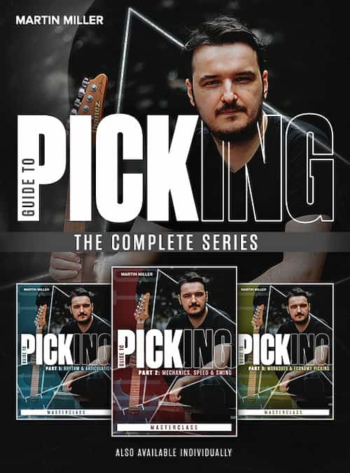 دانلود دوره Guide To Picking Boxset از Martin Miller | آموزش جامع تکنیک‌های پیک‌زنی در گیتار الکتریک