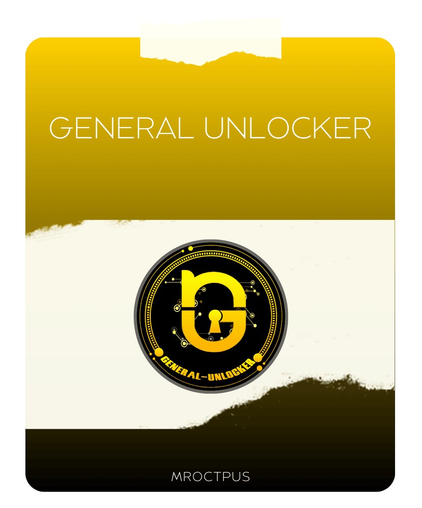 کردیت ابزار General Unlocker Pro - مستر اختاپوس