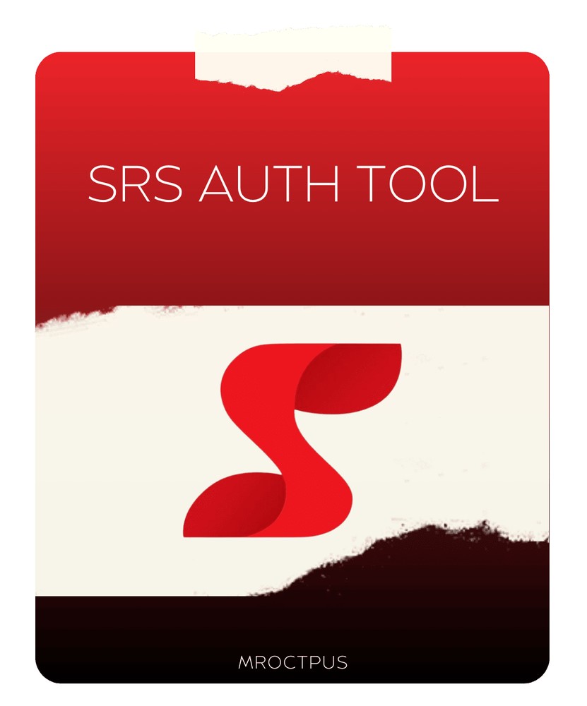 لایسنس و اکتیو ابزار SRS AUTH TOOL - مستر اختاپوس