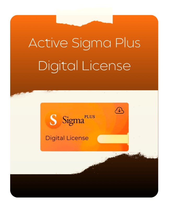 اکتیو Sigma Plus Digital License