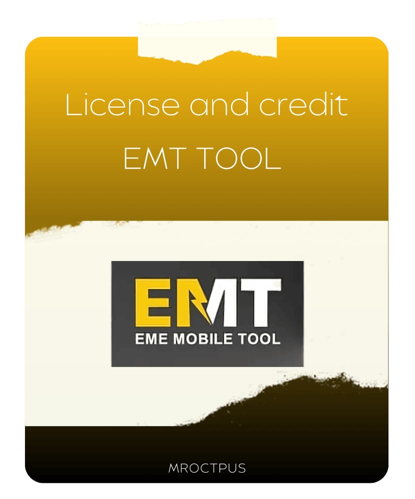 لایسنس و کردیت EMT Tool ✔️ - مستر اختاپوس