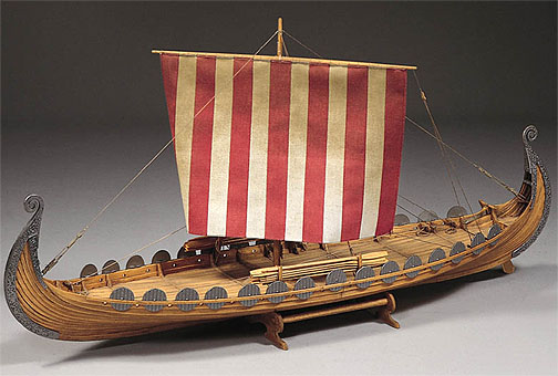 نقشه معرق کشتی وایکینگ | Viking Ship Wood Intarsia Pattern