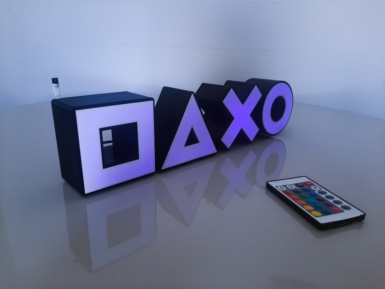 فایل سه‌بعدی PLAYSTATION ICONS LIGHT GAMER – PLAYSTATION ICONS LIGHT GAMER