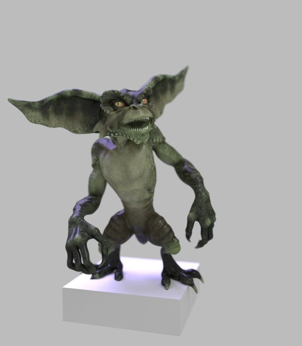 فایل سه‌بعدی gremlin-fixed – CGTRADER – Gremlin2