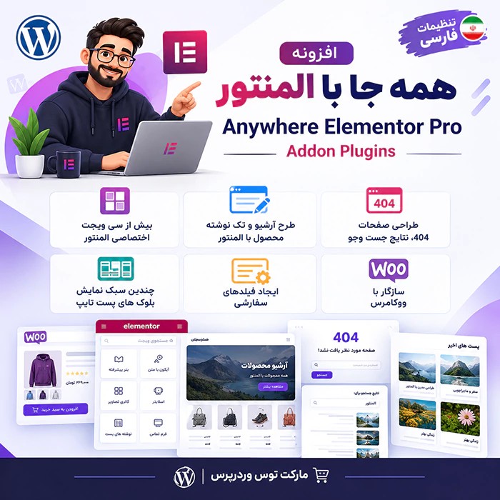 افزونه Anywhere Elementor Pro Addon | همه جا با المنتور