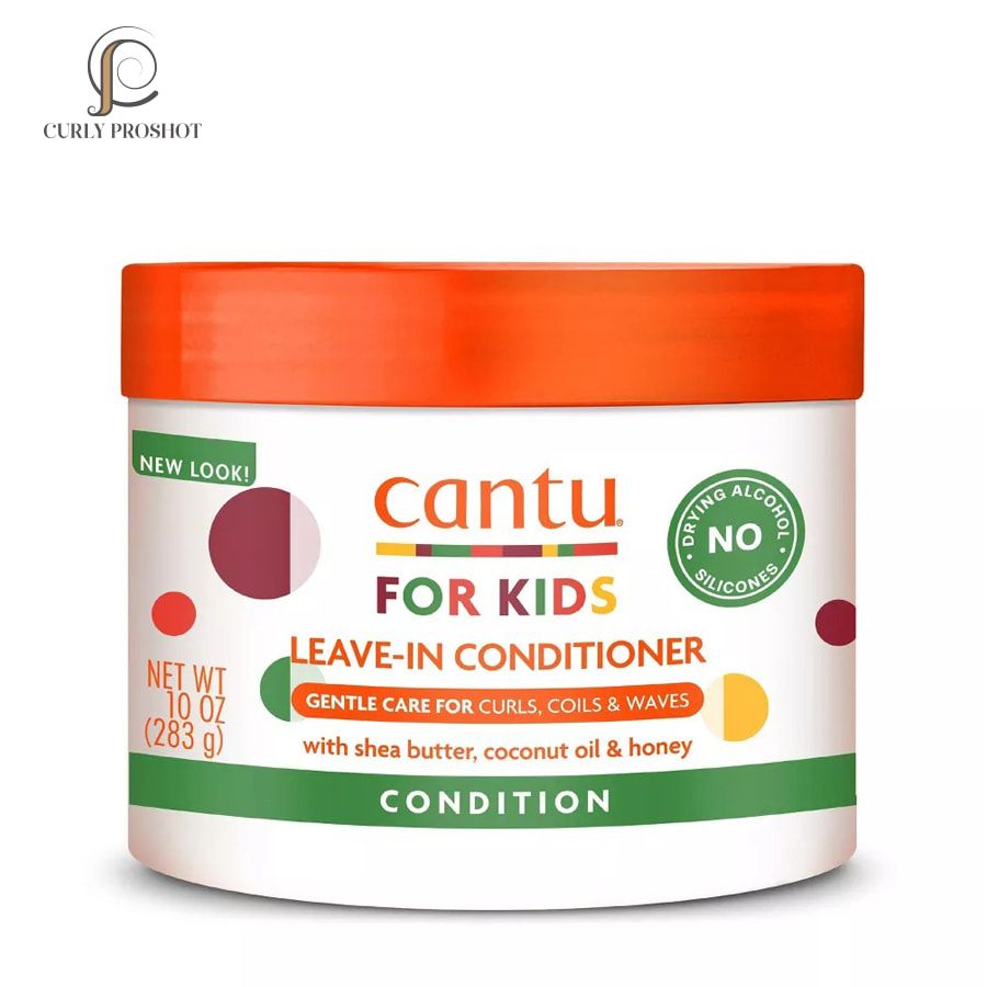 نرم‌کننده بدون نیاز به آبکشی کودک کنتو Cantu For Kids Leave-In Conditioner