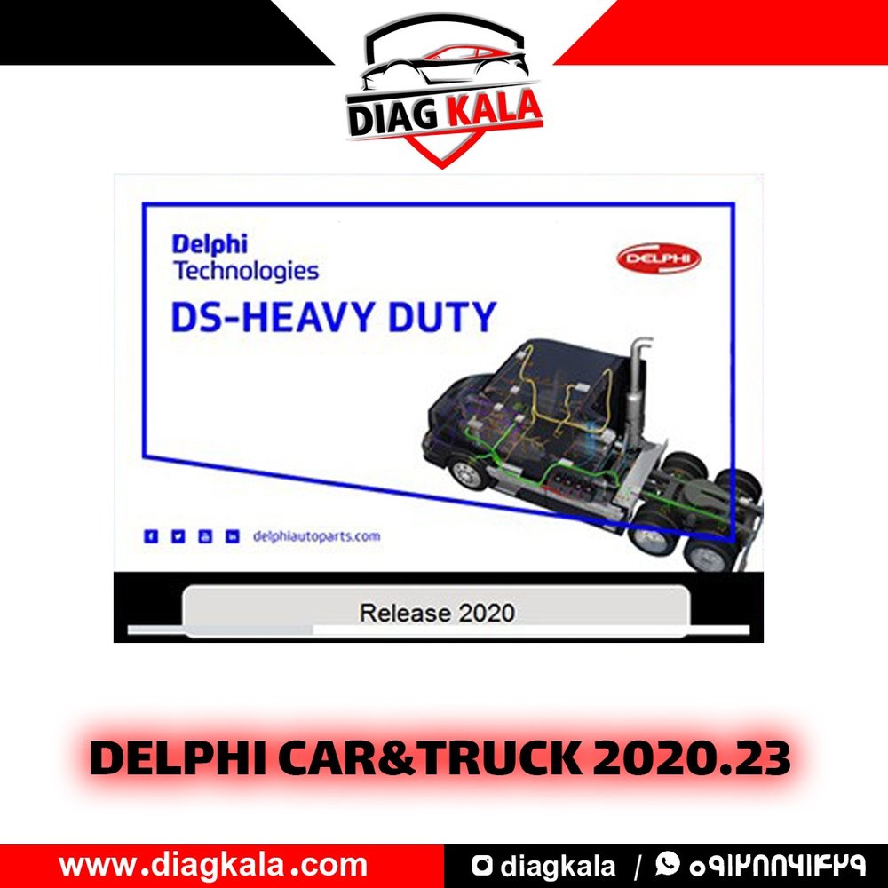 نرم افزار Delphi Car&Truck 2020.23