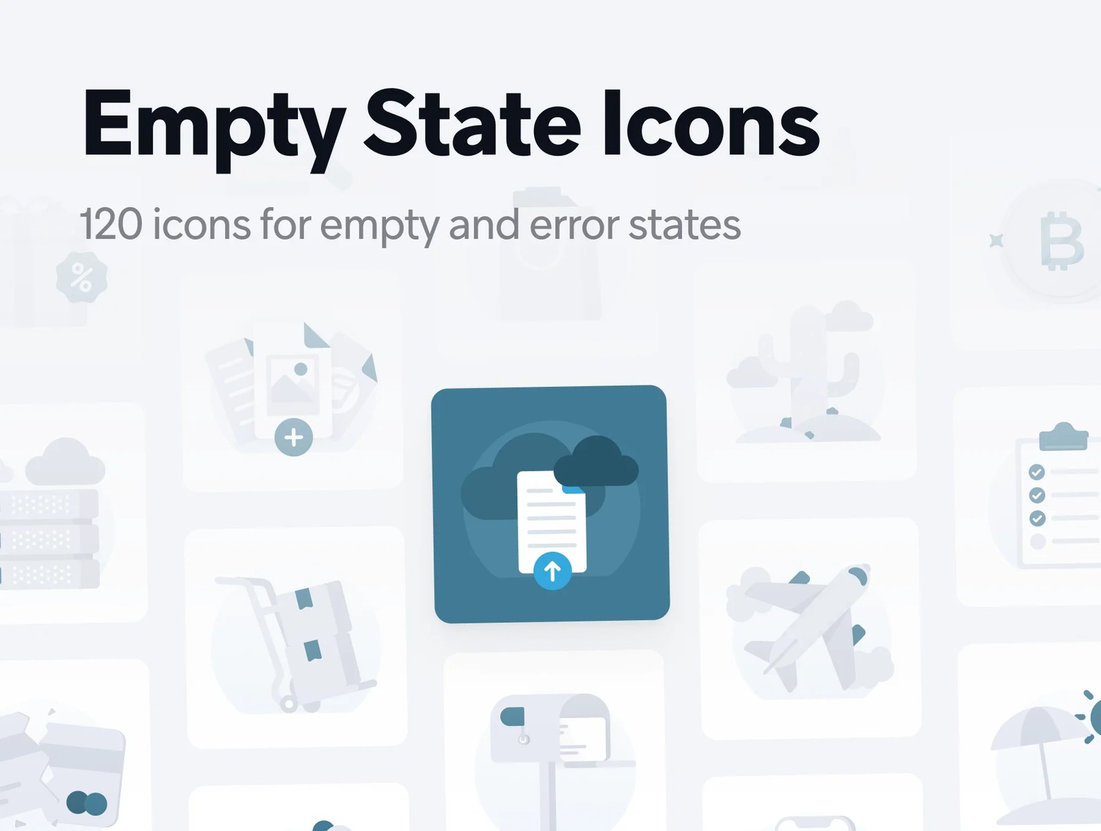 دانلود Empty States Icon Set – V1.0