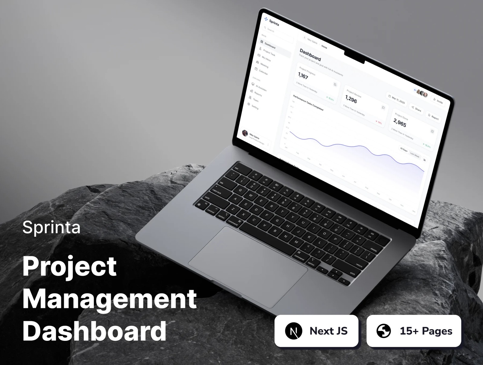 دانلود Sprinta – Project Management Dashboard