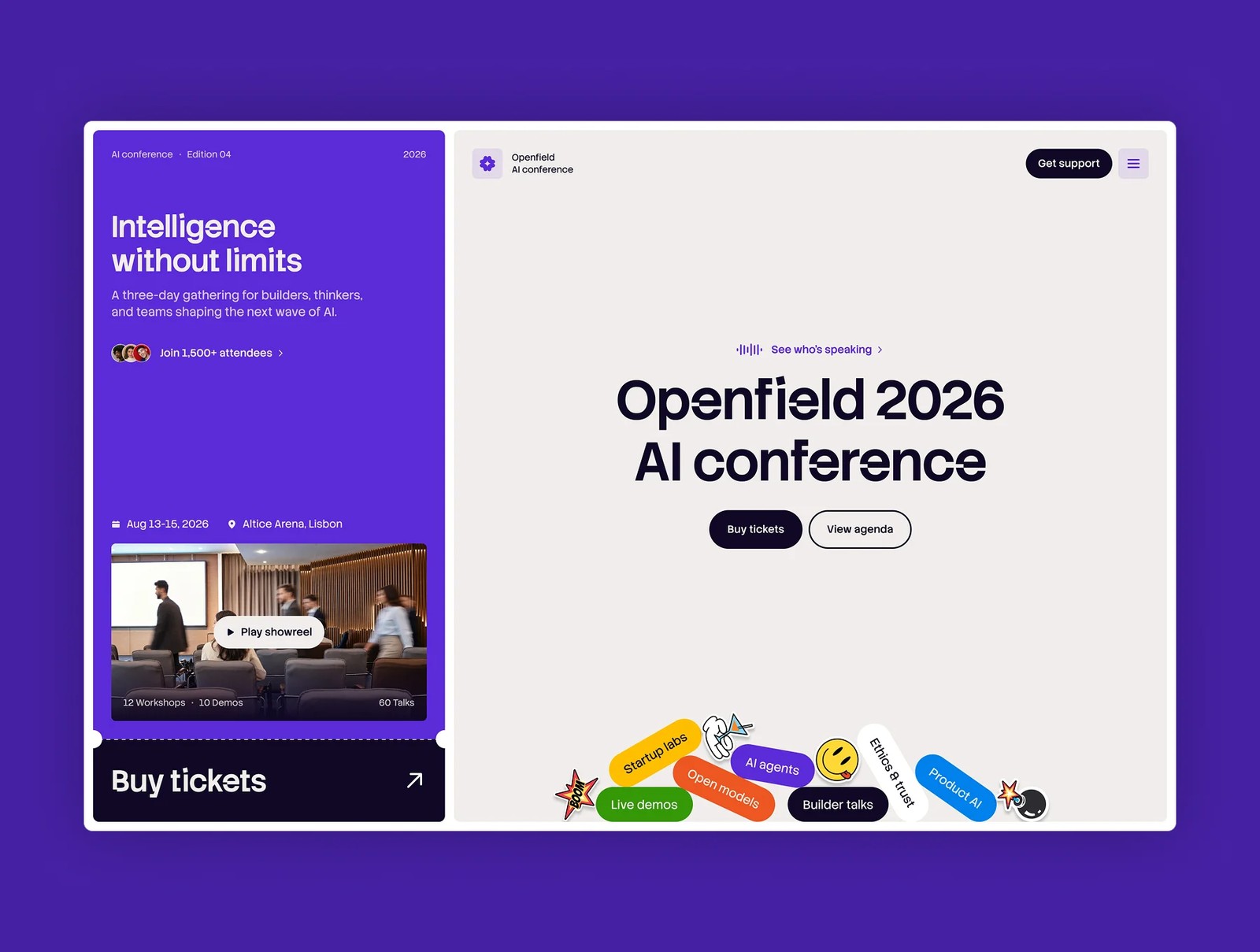 دانلود Openfield – Conference Template