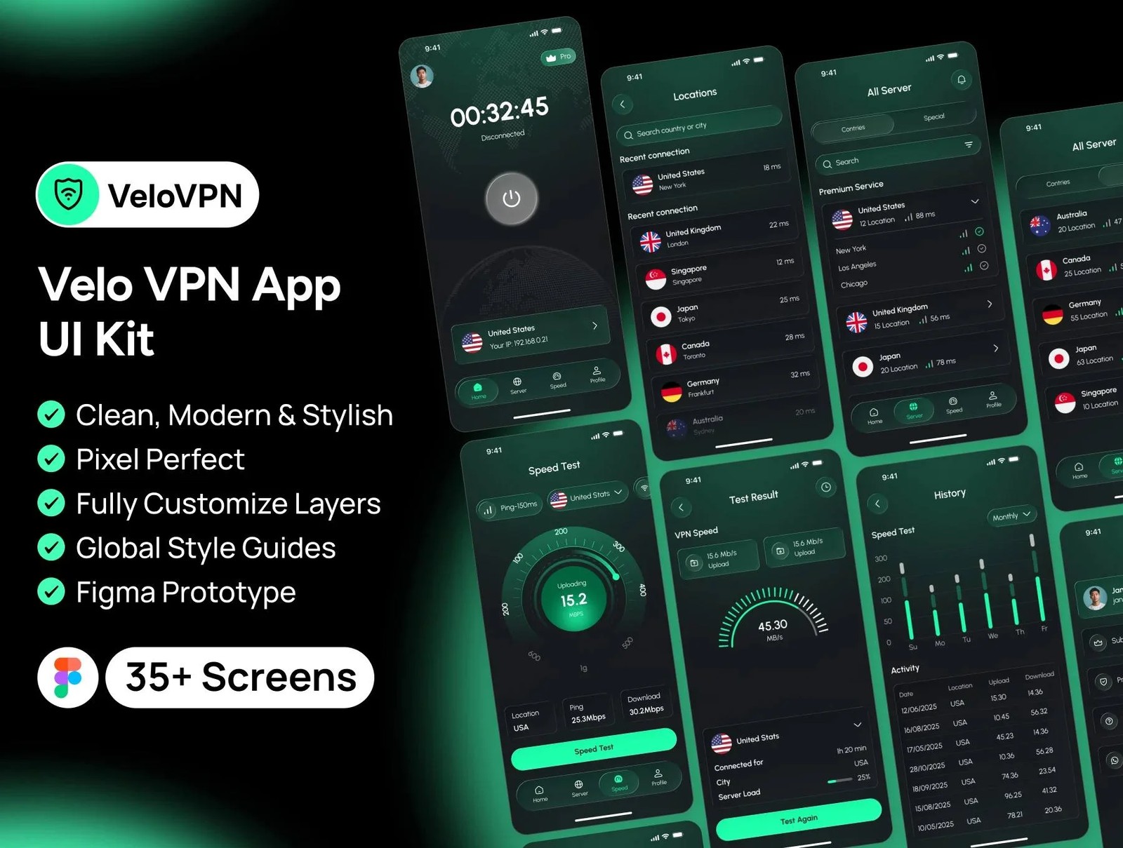 دانلود Velo VPN – App UI Kit