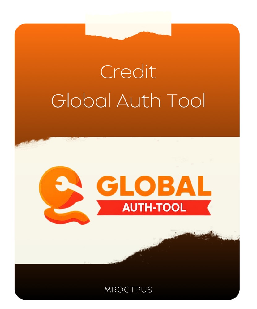 کردیت Global Auth Tool - مستر اختاپوس
