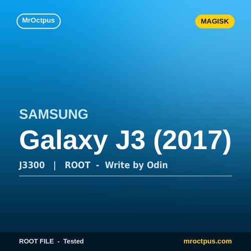 روت مجیسک سامسونگ J3300 | Galaxy J3 (2017)