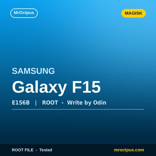 روت مجیسک سامسونگ E156B | Galaxy F15