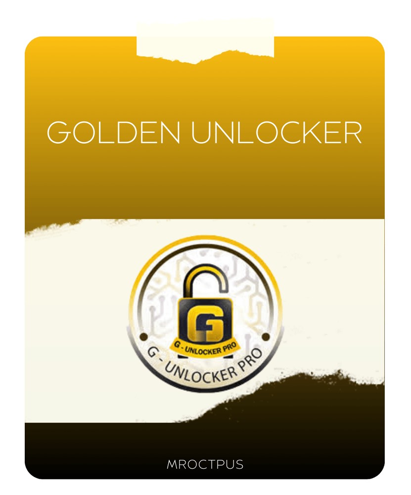 کردیت ابزار Golden Unlocker Tool - مستر اختاپوس