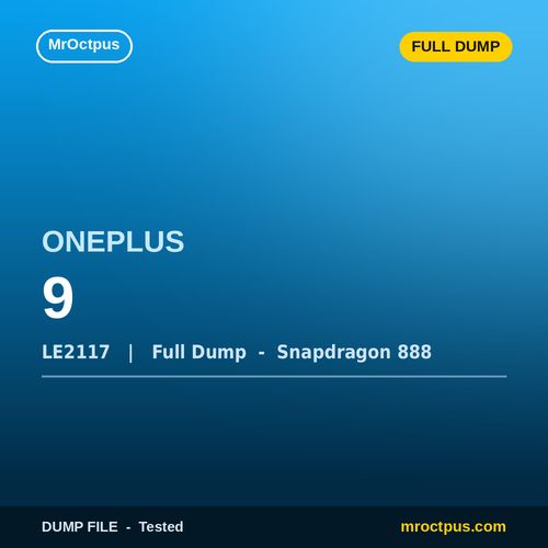 فول دامپ OnePlus 9 (LE2117)