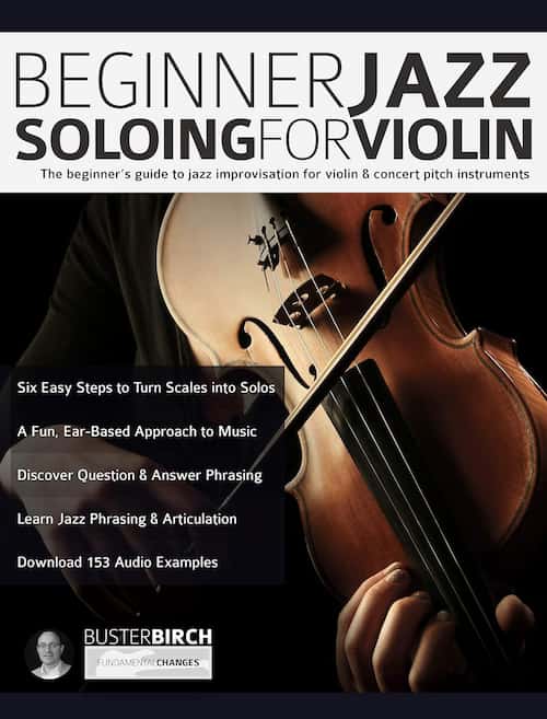 آموزش ویولن مبتدی | کتاب Beginner Jazz Soloing for Violin از Buster Birch