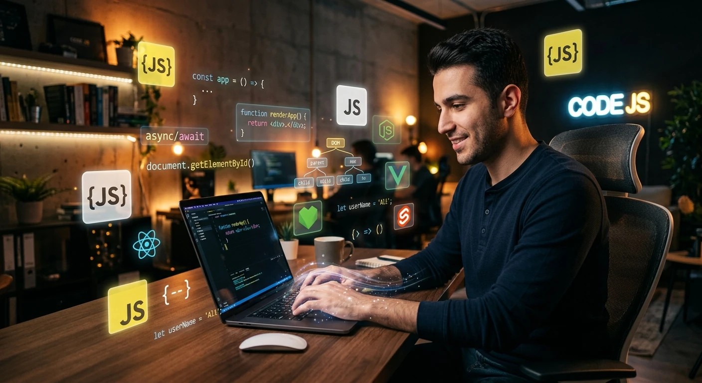 دوره جامع آموزش جاوا اسکریپت JavaScript | مقدماتی تا پیشرفته