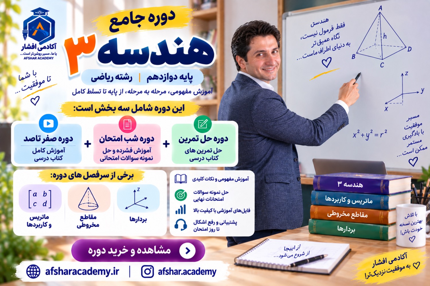 دوره جامع هندسه 3