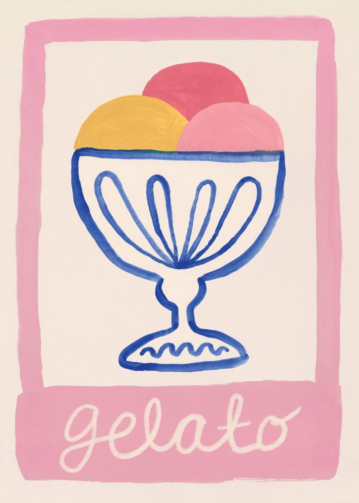 Gelato تابلو
