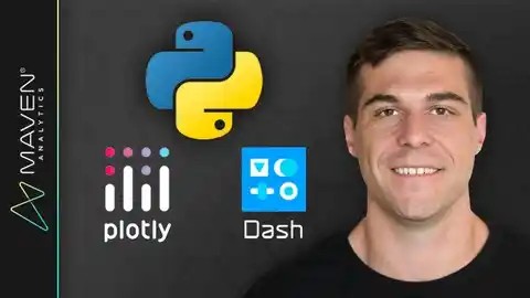 Python Data Visualization: Dashboards with Plotly & Dash | آموزش ساخت داشبورد با قابلیت تعامل کاربر به کمک Ploty و Dash
