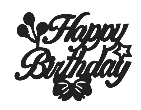 طرح وکتور happy birthday