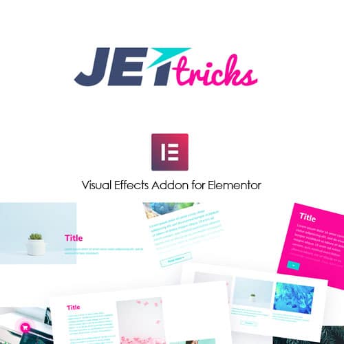 افزونه جت تریکس برای المنتور | JetTricks For Elementor