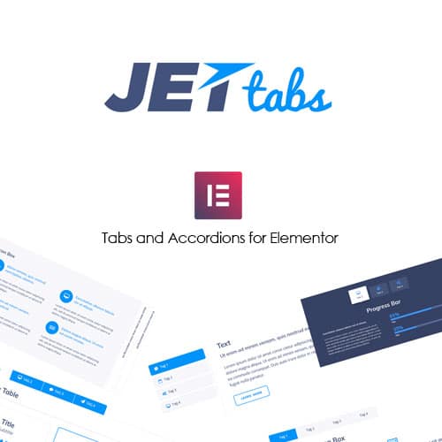 افزونه جت تب برای المنتور | JetTabs For Elementor