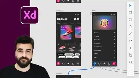 Adobe XD Mega Course – User Experience Design | آموزش پروژه محور طراحی رابط کاربری با Adobe XD
