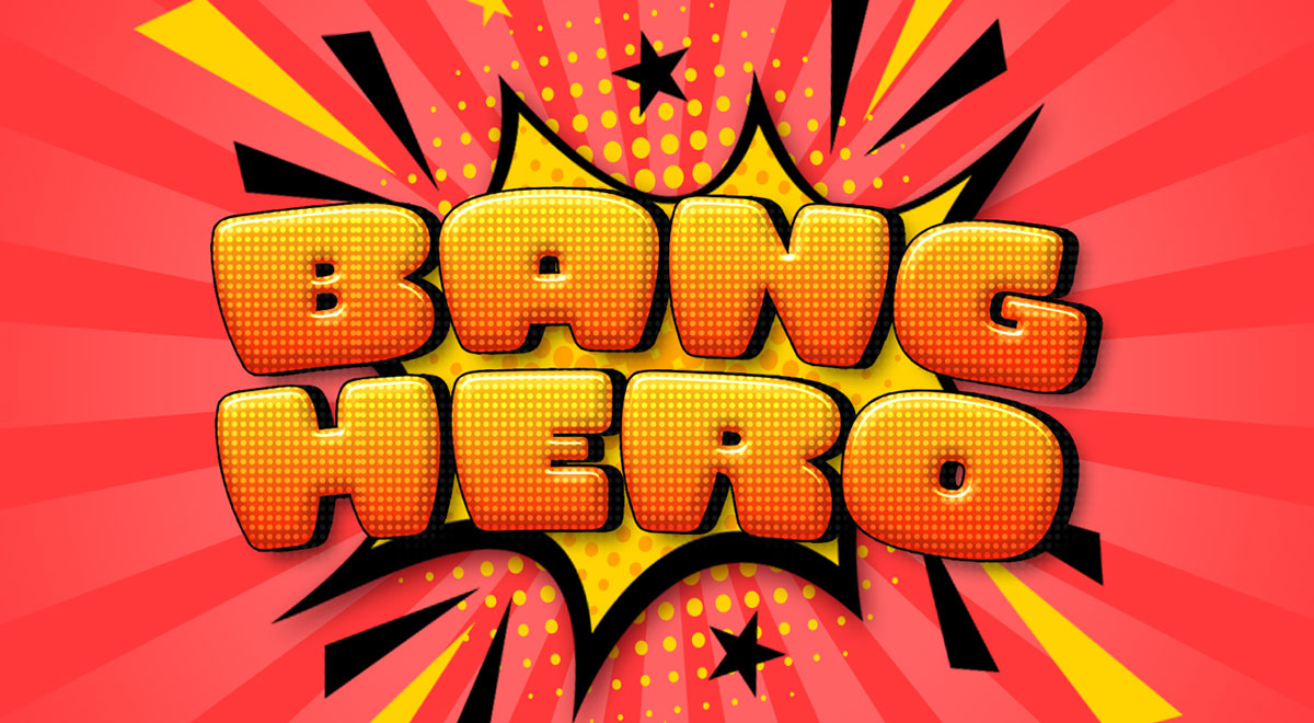 فونت Bang Hero انگلیسی