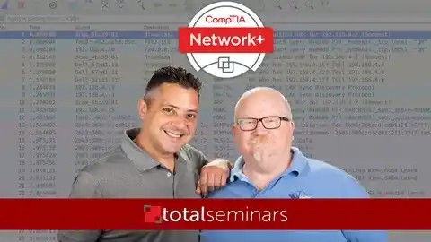 TOTAL: CompTIA Network+ (N10-008) | آموزش صفر تا صد فناوری شبکه و آمادگی برای آزمون CompTIA Network+ (N10-008)