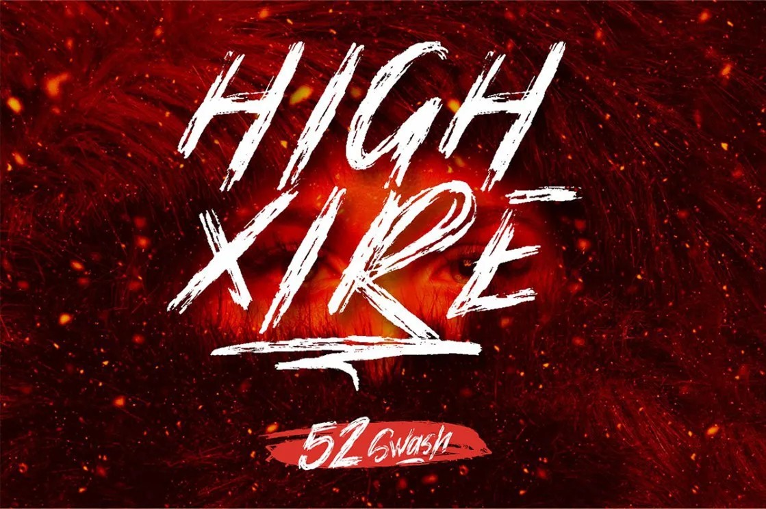 دانلود فونت انگلیسی High xire